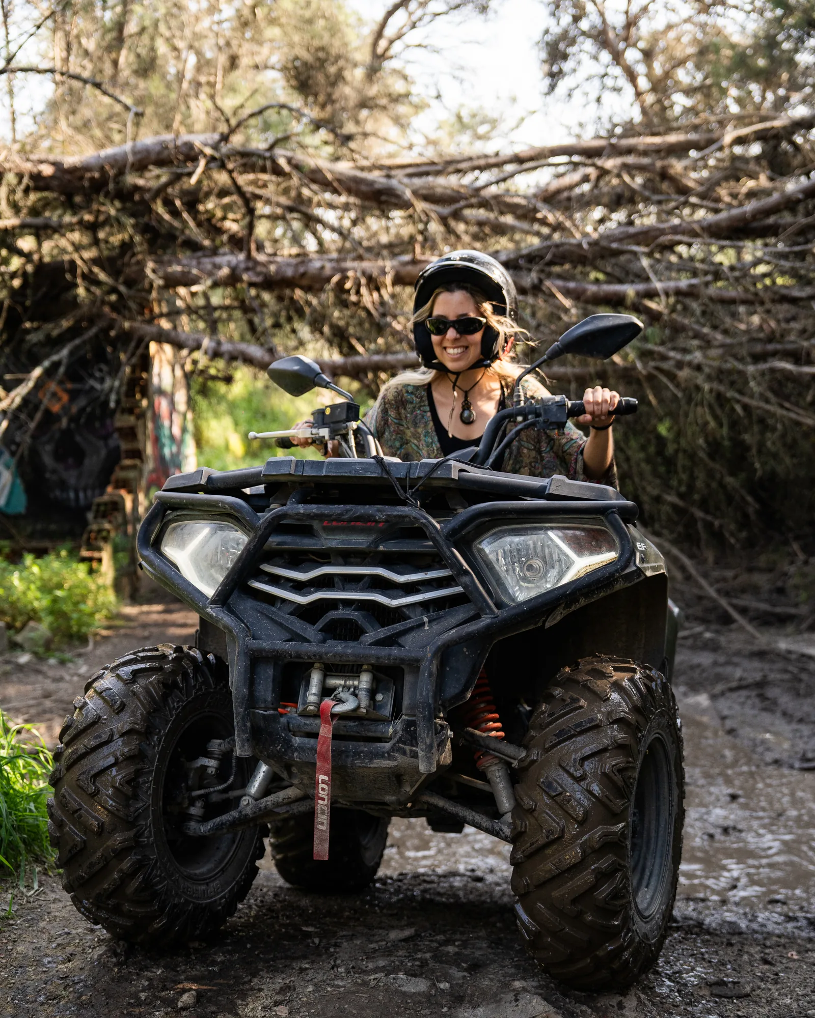 Self-drive quad tour through the forest trails of Costa da Caparica, near Lisbon
